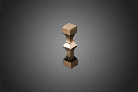 Forms+Surfaces 4" cc Sweep Cabinet Pull w/Round Base