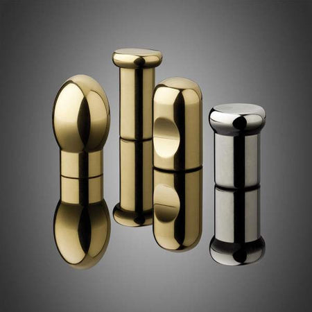 Forms+Surfaces 17mm Token Knurled Round Cabinet Knob