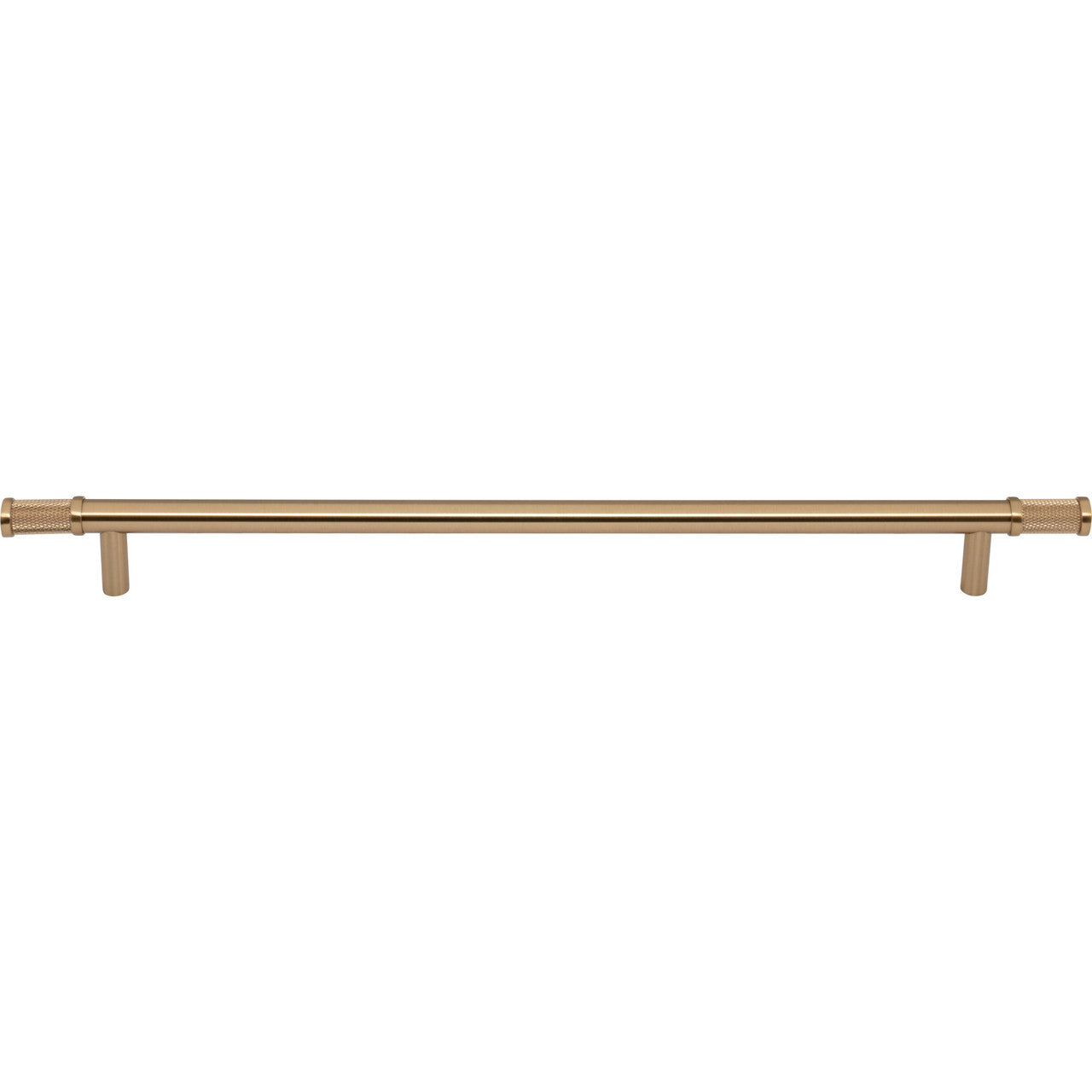 Top Knobs TK3237HB: 12" cc Burnham Bar Cabinet Pull - Honey Bronze