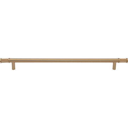 Top Knobs TK3237HB: 12" cc Burnham Bar Cabinet Pull - Honey Bronze