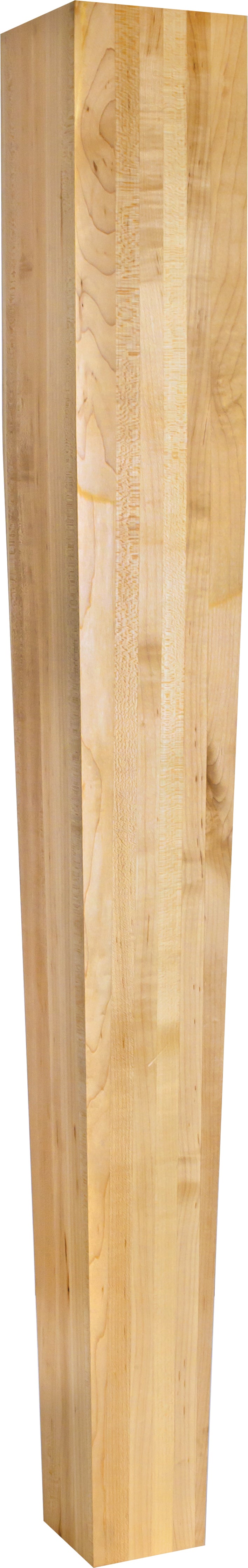 Hardware Resources P43-5-42OK: Square Tapered Post - Oak