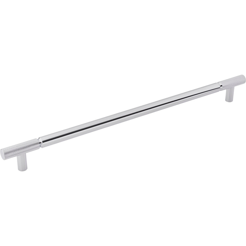 Top Knobs TK3247PC: 18" cc Prestwick Bar Cabinet Pull - Polished Chrome