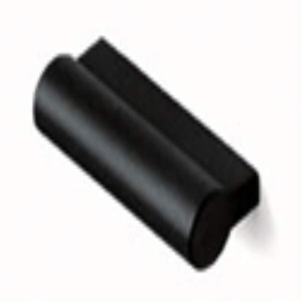 Forms+Surfaces 26mm cc Neoprene Edge Cabinet Pull - Black