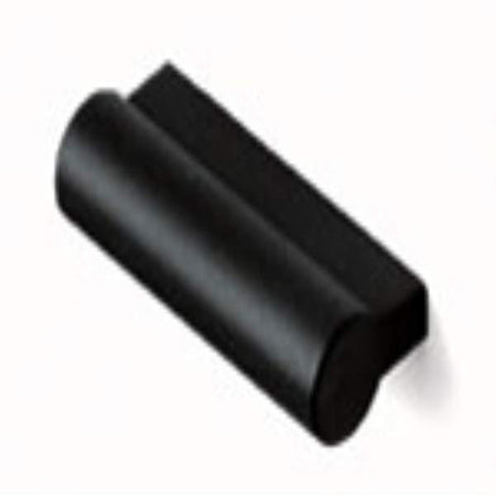 Forms+Surfaces 1-1/2" cc Neoprene Edge Cabinet Pull - Black