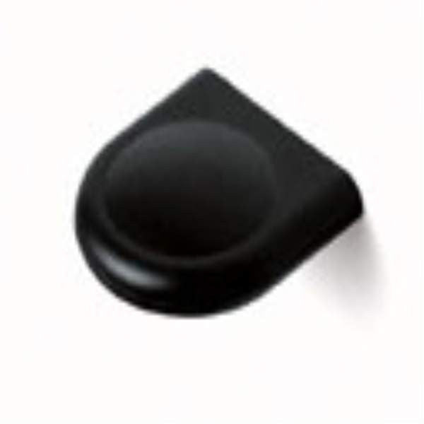 Forms + Surfaces: 30mm cc Neoprene Cabinet Pull - Black