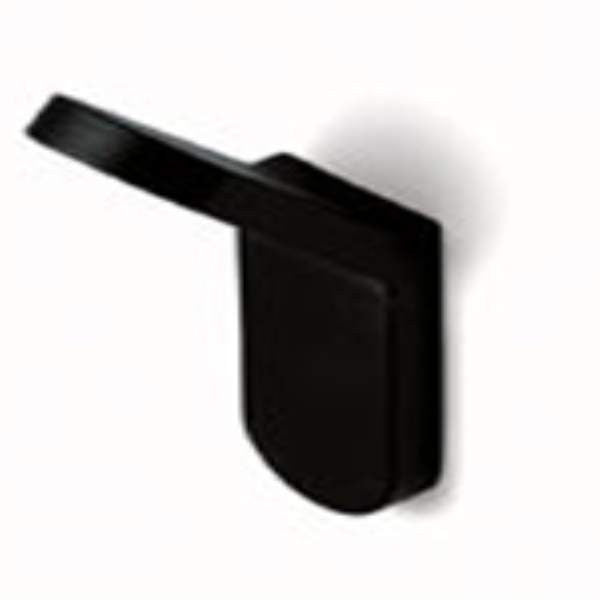 Forms+Surfaces 4-1/8" Neoprene Coat Hook - Black
