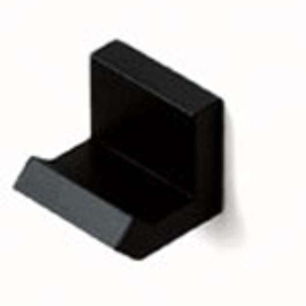 Forms+Surfaces 30mm Neoprene Coat Hook - Black