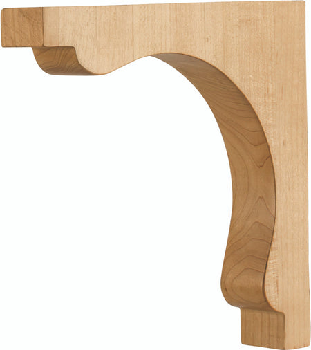 Hardware Resources COR28-1ALD: Square End Corbel - Alder