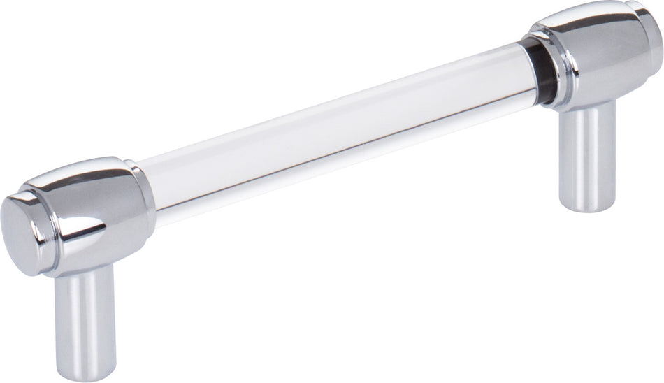 Jeffrey Alexander 775-96PC : 96mm cc Carmen Bar Cabinet Pull - Polished Chrome
