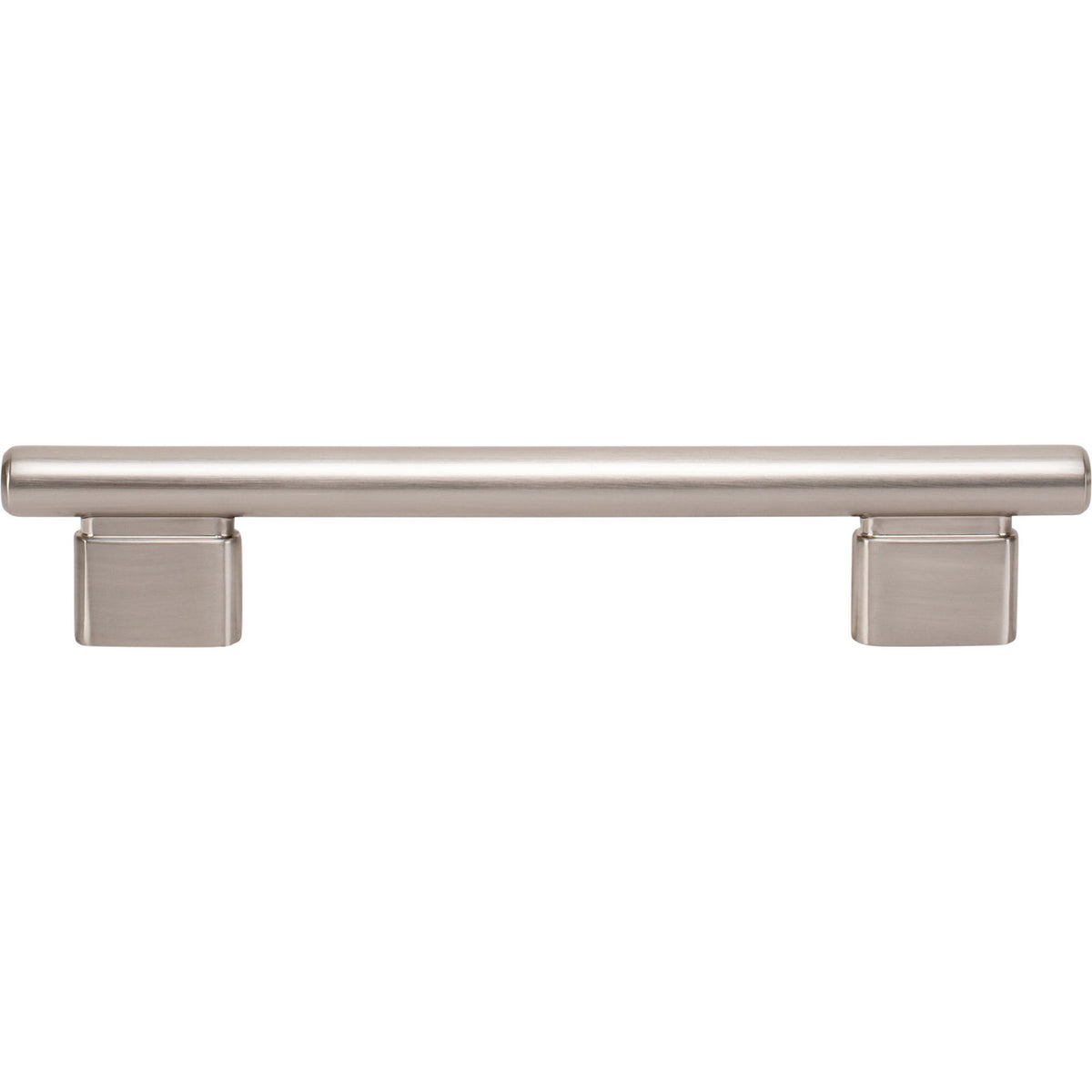 Atlas A513-BRN: 128mm cc Holloway Round Bar  Cabinet Pull - Brushed Nickel
