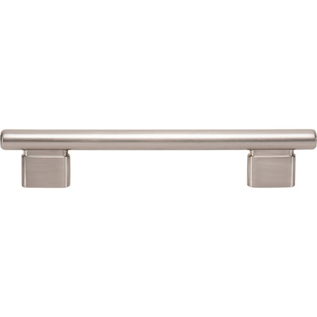Atlas A513-BRN: 128mm cc Holloway Round Bar  Cabinet Pull - Brushed Nickel