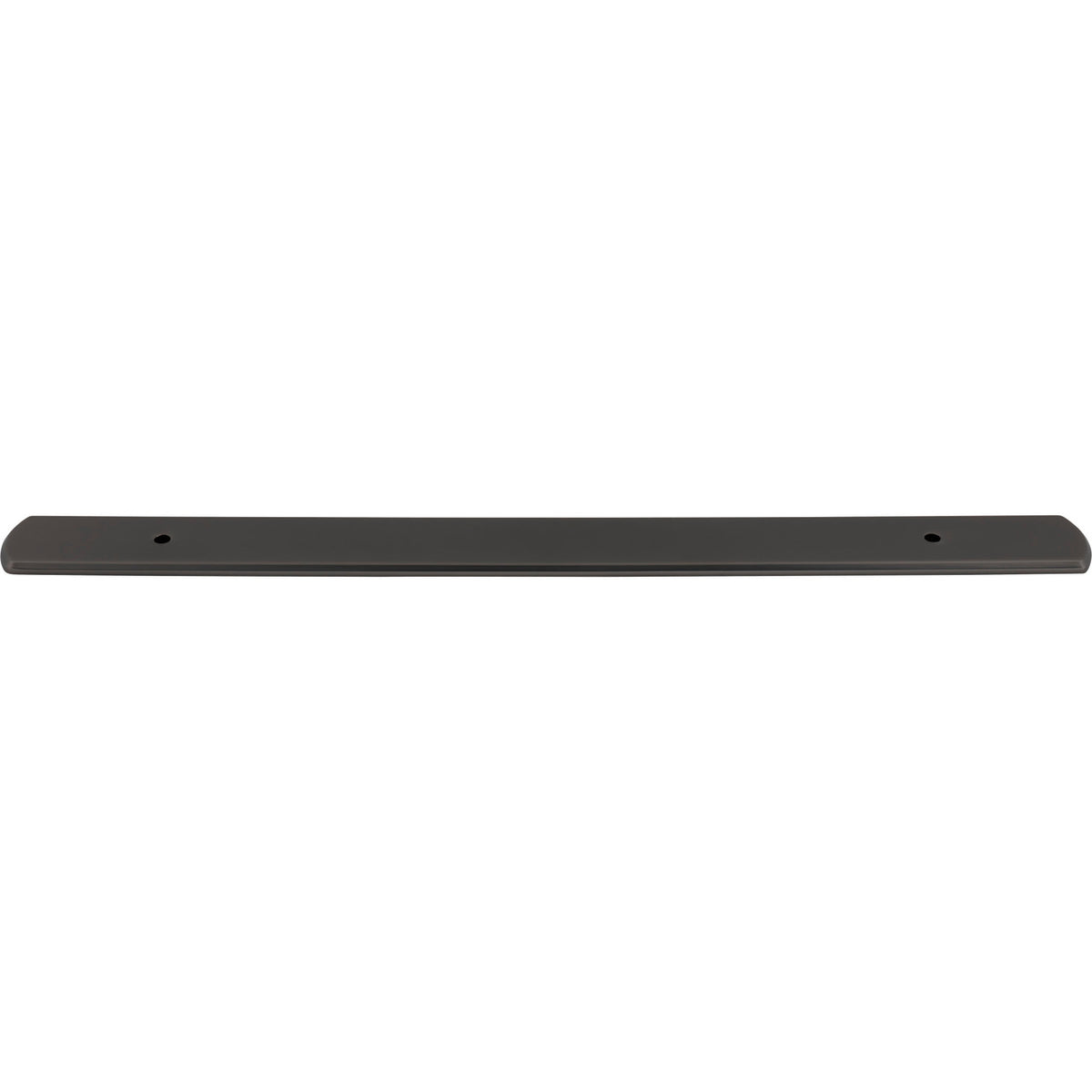 Top Knobs TK3277AG: 17" Wescott  Backplate - Ash Grey