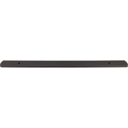 Top Knobs TK3277AG: 17" Wescott  Backplate - Ash Grey