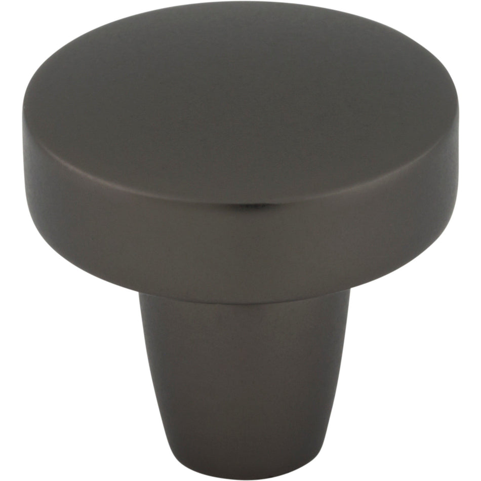 Top Knobs TK3130AG: 1-1/4" Florham Round Cabinet Knob - Ash Gray