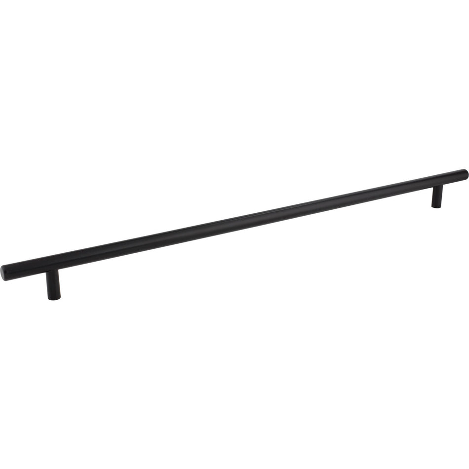 Elements 761SSMB: 673 mm cc Naples Bar Cabinet Pull - Matte Black Stainless Steel