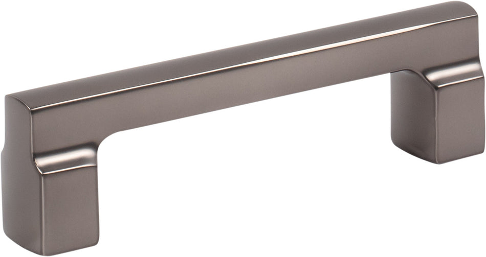 Atlas A522-SL: 96mm cc Reeves Square Bar Cabinet Pull - Slate