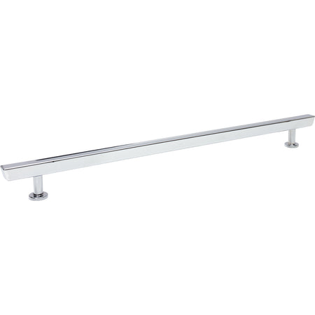 Atlas 446-CH: 18" cc Conga Appliance Pull - Polished Chrome