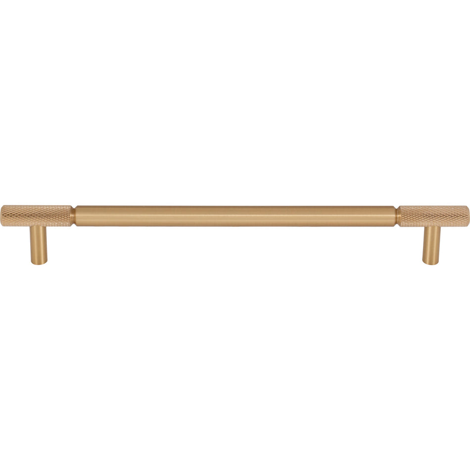 Top Knobs TK3244HB: 8-13/16" cc Prestwick Bar Cabinet Pull - Honey Bronze