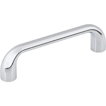 Jeffrey Alexander 329-96PC: 96mm cc Loxley Bar Cabinet Pull - Polished Chrome