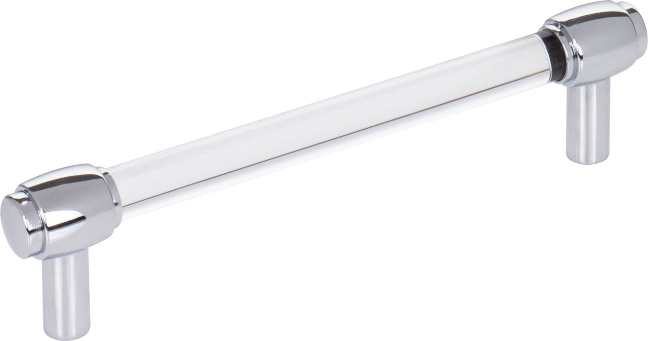 Jeffrey Alexander 775-128PC : 128mm cc Carmen Bar Cabinet Pull - Polished Chrome