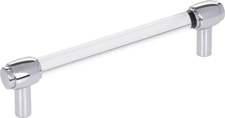 Jeffrey Alexander 775-128PC : 128mm cc Carmen Bar Cabinet Pull - Polished Chrome