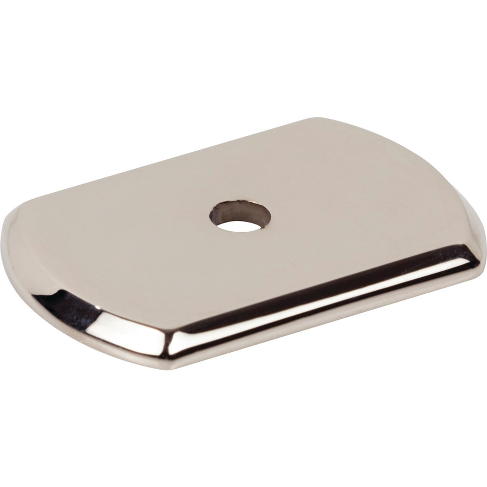 Top Knobs TK3270PN: 1-1/2" Wescott  Backplate - Polished Nickel