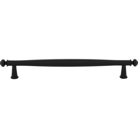 Top Knobs TK3194BLK: 7-9/16" cc Coddington Cabinet Pull - Flat Black