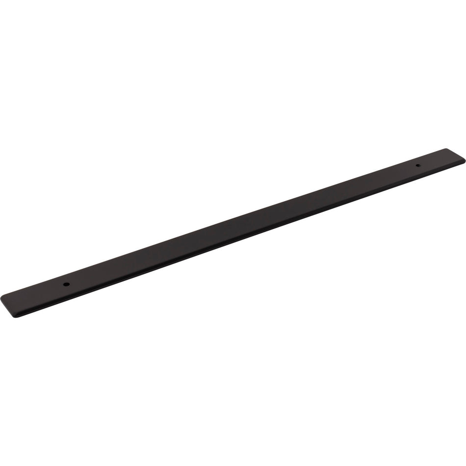 Top Knobs TK3288BLK: 23" Radcliffe  Backplate - Flat Black