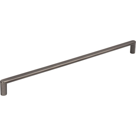 Elements 105-305BNBDL: 305mm cc Gibson Bar Cabinet Pull - Brushed Pewter