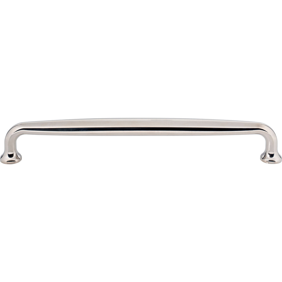 Top Knobs M2813: 12" cc Charlotte Cabinet Pull - Polished Nickel