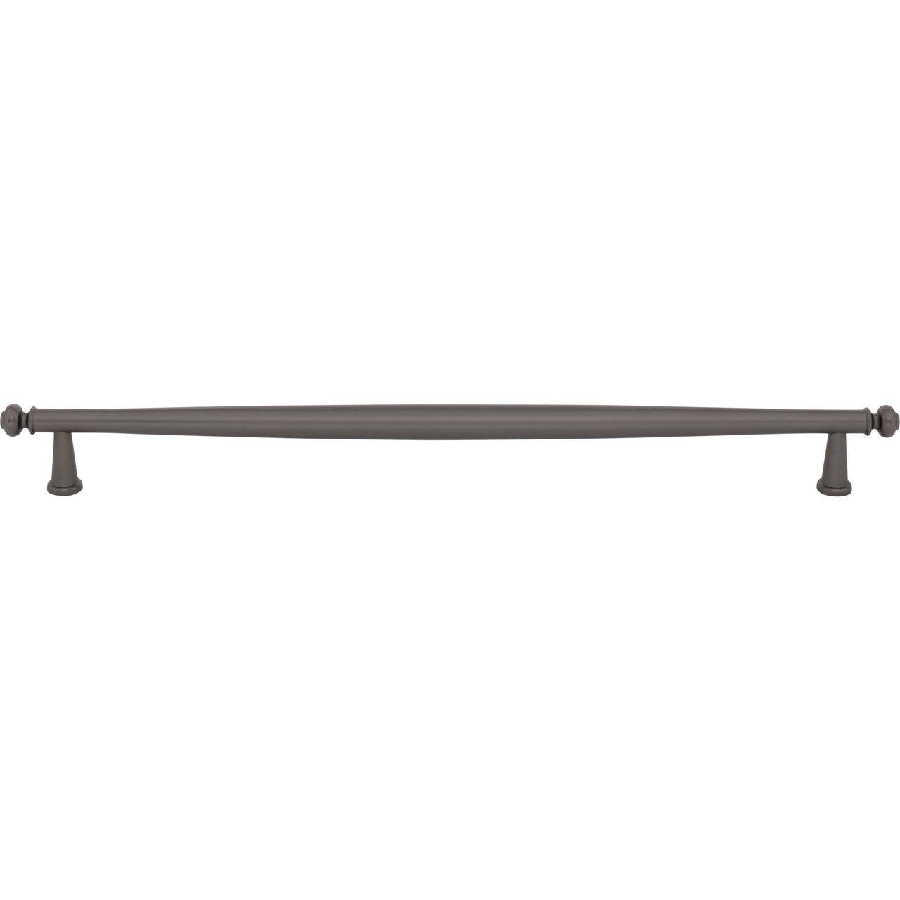 Top Knobs TK3196AG: 12" cc Coddington Cabinet Pull - Ash Gray