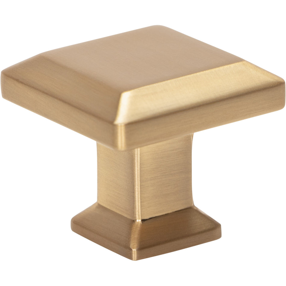 Atlas A660-WB: 1-1/4" Sweetbriar Lane Cabinet Knob - Warm Brass