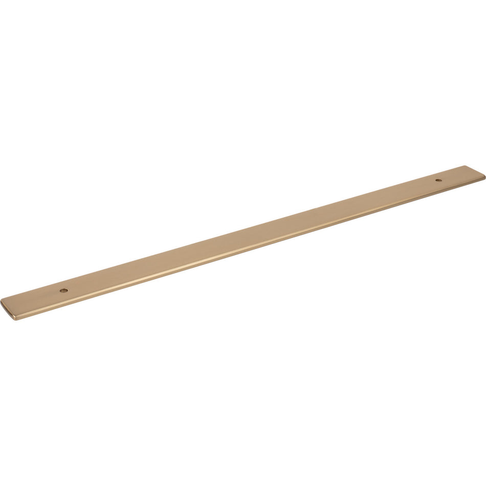 Top Knobs TK3286HB: 1" Radcliffe  Backplate - Honey Bronze