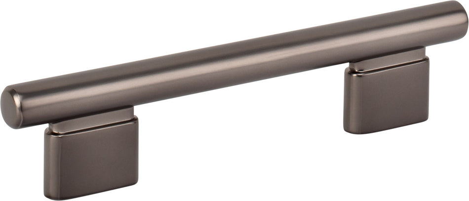 Atlas A512-SL: 96mm cc Holloway Round Bar  Cabinet Pull - Slate