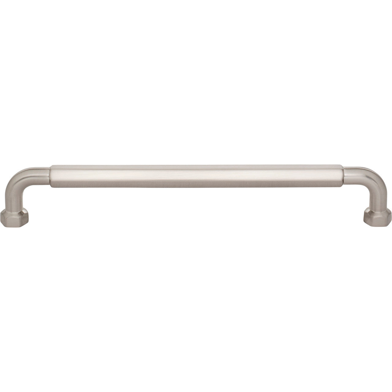 Top Knobs TK3204BSN: 7-9/16" cc Dustin Cabinet Pull - Brushed Satin Nickel