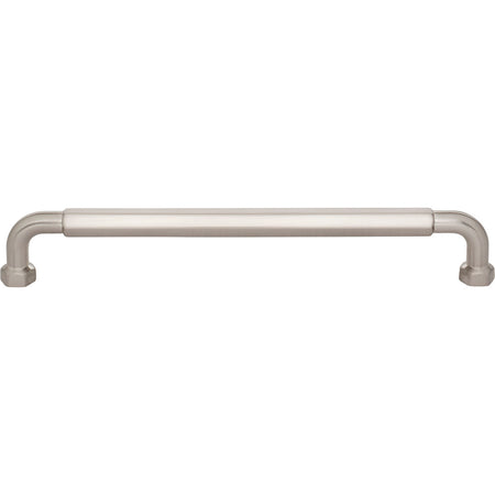 Top Knobs TK3204BSN: 7-9/16" cc Dustin Cabinet Pull - Brushed Satin Nickel