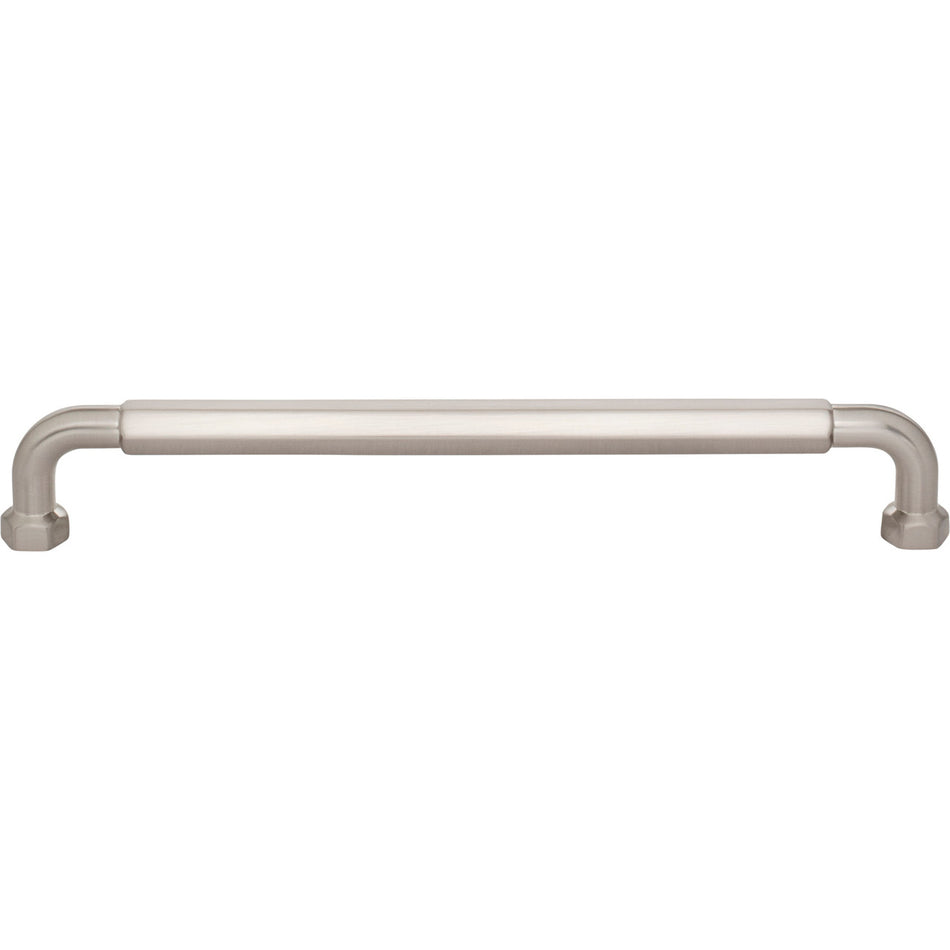 Top Knobs TK3204BSN: 7-9/16" cc Dustin Cabinet Pull - Brushed Satin Nickel