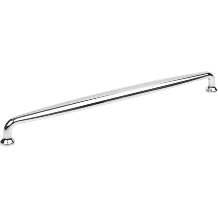 Top Knobs M2802: 12" cc Charlotte D-Handle Cabinet Pull - Polished Chrome