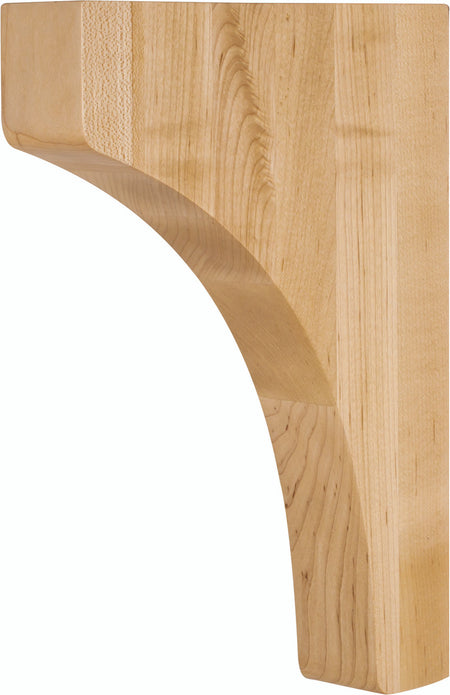 Hardware Resources CORZ-5-RW: Minimalist Corbel - Rubberwood