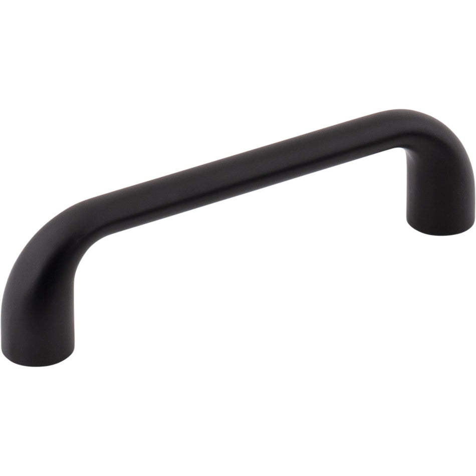 Jeffrey Alexander 329-96MB: 96mm cc Loxley Bar Cabinet Pull - Matte Black