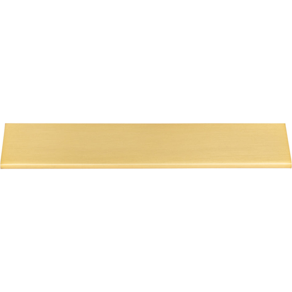 Elements A500-8ABG: 90mm cc Edgefield Finger Cabinet Pull - Aluminum Brushed Gold