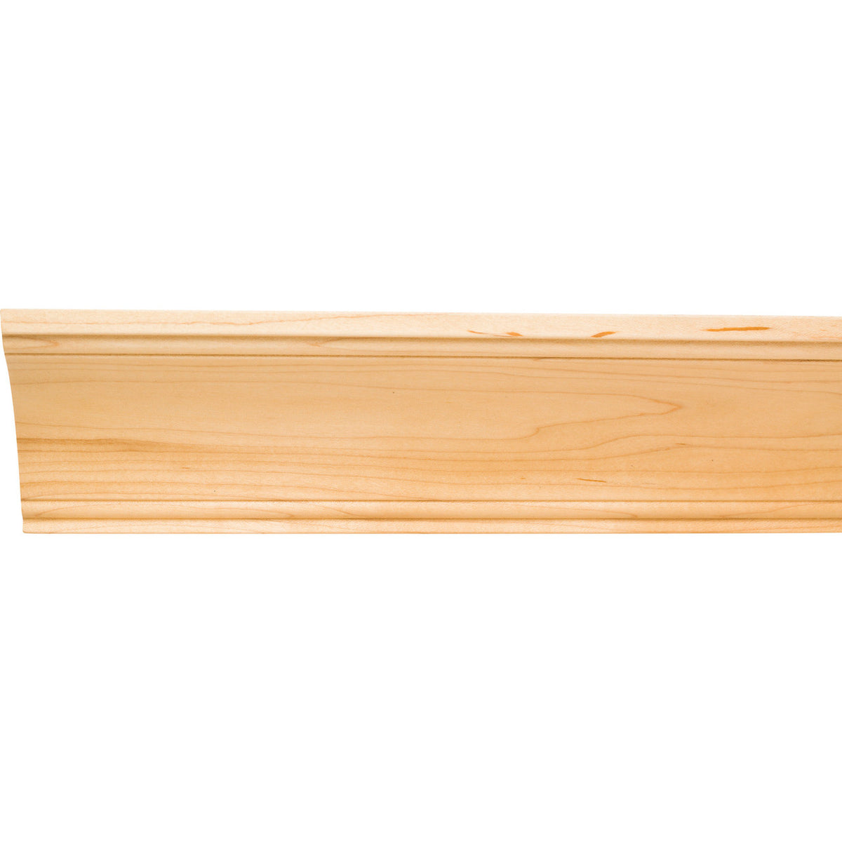 Hardware Resources MC7HMP: 4-1/4" x 3/4" Cove Crown Moulding - Hard Maple