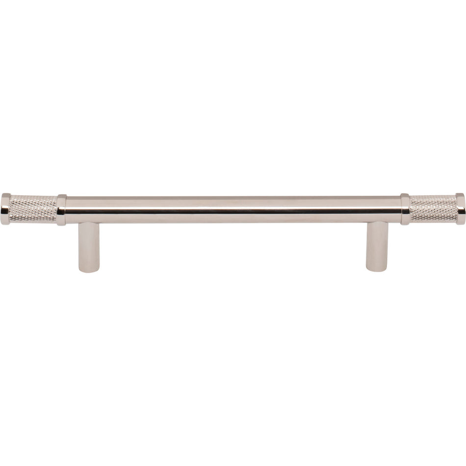 Top Knobs TK3233PN: 5-1/16" cc Burnham Bar Cabinet Pull - Polished Nickel