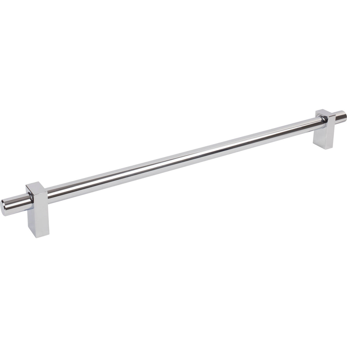 Jeffrey Alexander 478-18PC: 18" cc Larkin Appliance Pull - Polished Chrome