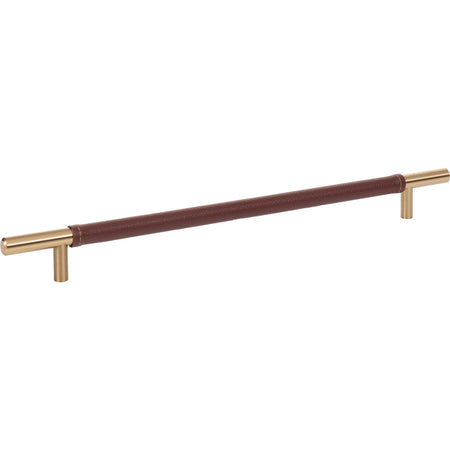 Atlas 282-OW-WB: 11-5/16" cc Zanzibar Cabinet Pull - Brown/Warm Brass