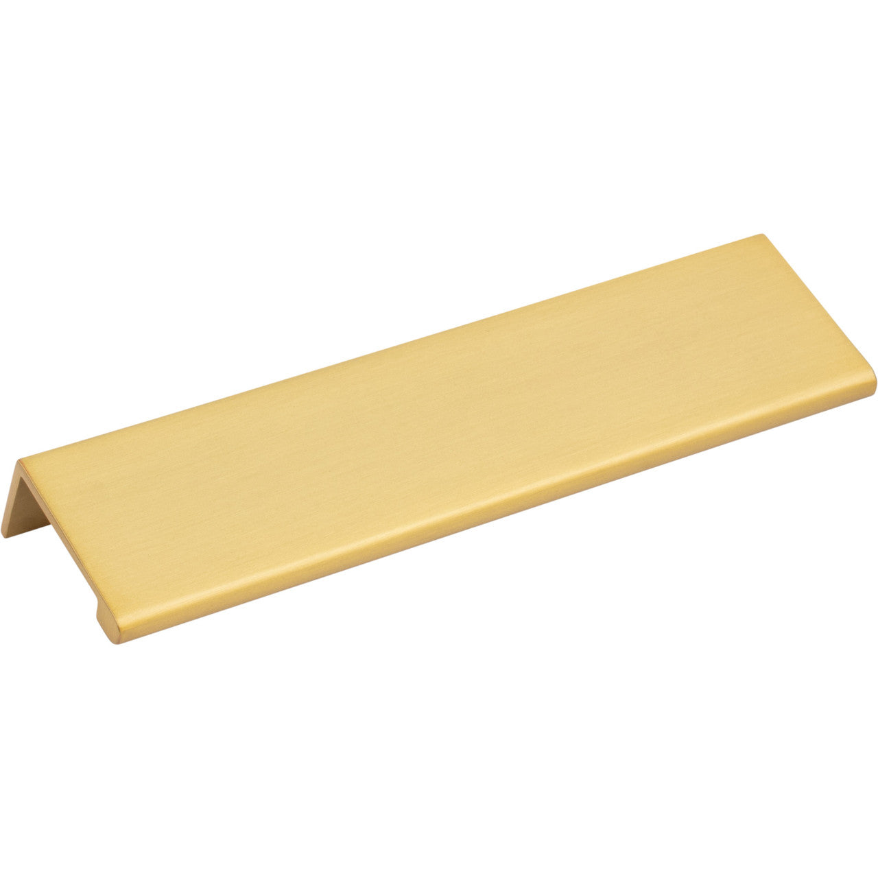 Elements A500-6ABG: 127mm cc Edgefield Finger Cabinet Pull - Aluminum Brushed Gold