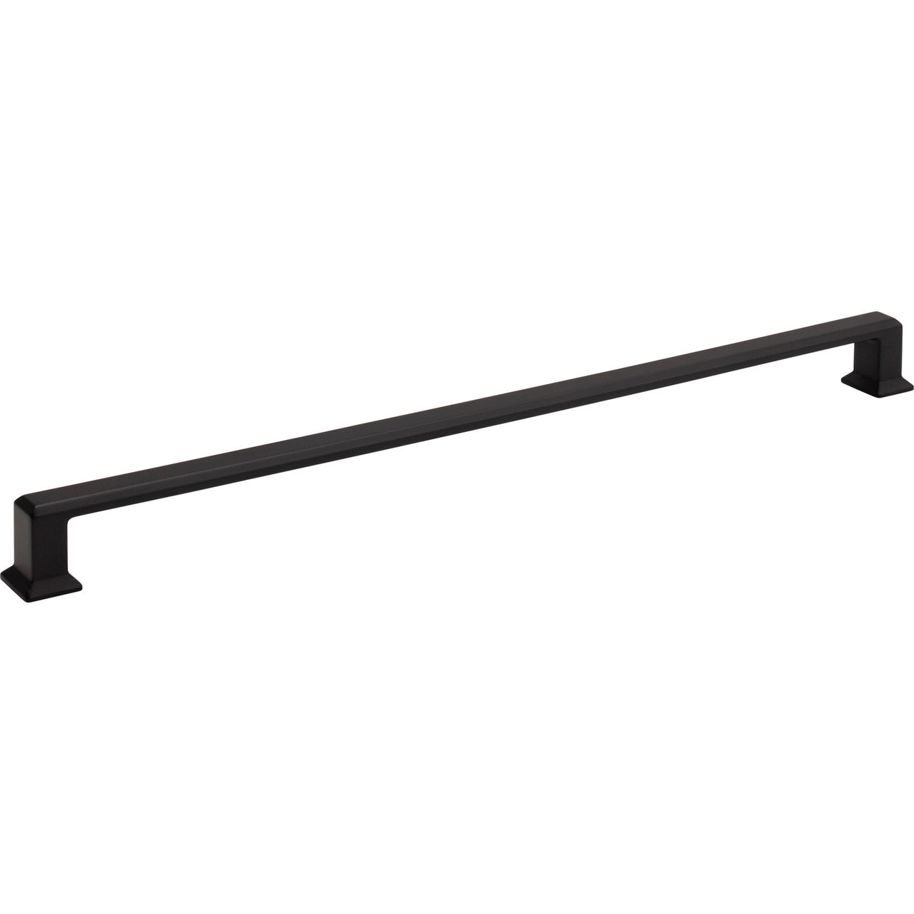 Atlas A668-BL: 12" cc Sweetbriar Lane Cabinet Pull - Matte Black
