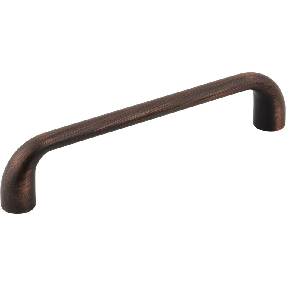 Jeffrey Alexander 329-128DBAC: 128mm cc Loxley Bar Cabinet Pull - Brushed Oil Rubbed Bronze