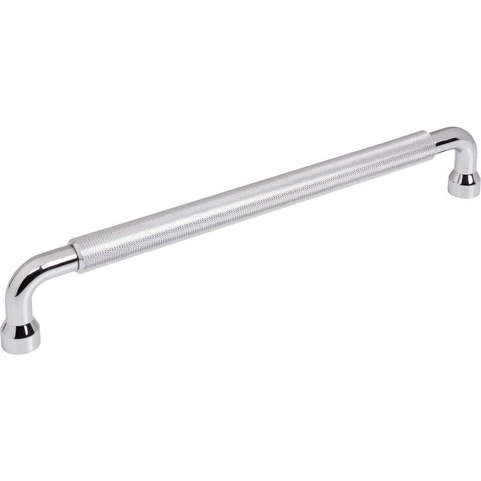 Top Knobs TK3268PC: 12" cc Garrison Bar Cabinet Pull - Polished Chrome