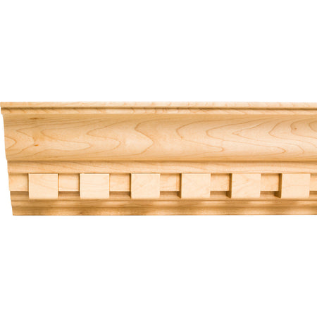 Hardware Resources DC2POP: 5-1/2" x 1-1/4" Dentil Crown Moulding - Poplar